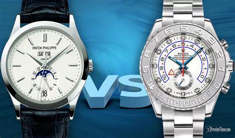 rolex vs patek style|patek philippe watch accuracy.